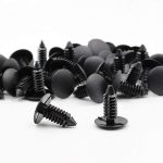 MANSHU 200 Pcs Car Plastic Trim Boot Rivets Push Clip Fastener, 6.4mm Hole Push Retainer Bumper Fender Shield Clips, Automotive Plastic Push Pins Bumper Clips, Car Plastic Rivets Retainers Screw. - Image 3
